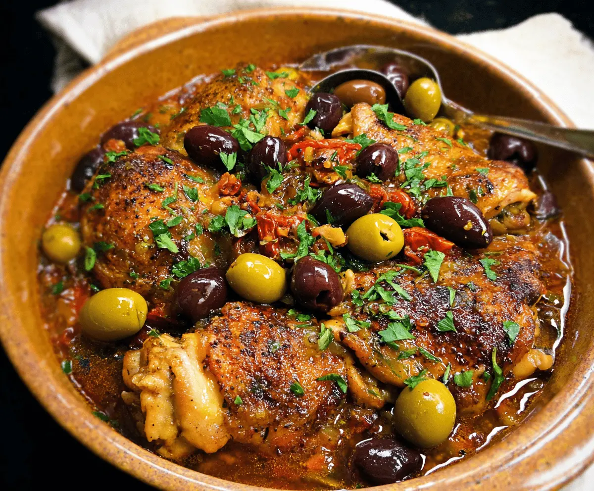 Crazy Good Chicken & Olives