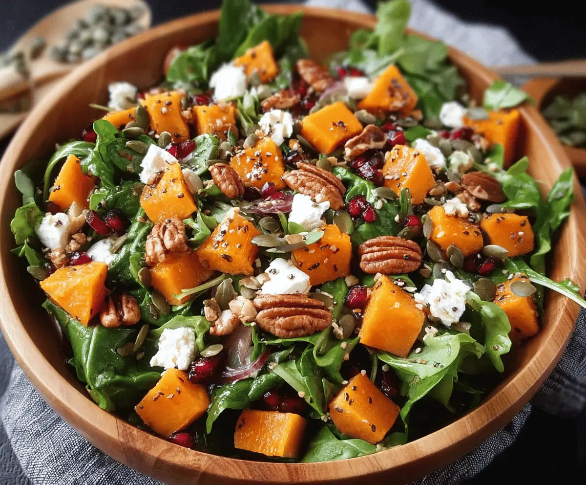 Fall Salad with Maple-Lime