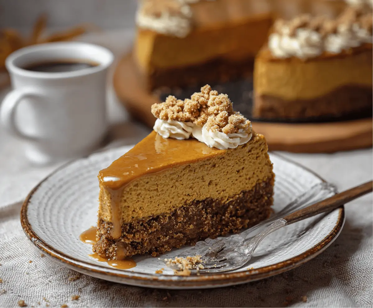 Gluten-Free Pumpkin Cheesecake Recipe for Thanksgiving Dessert