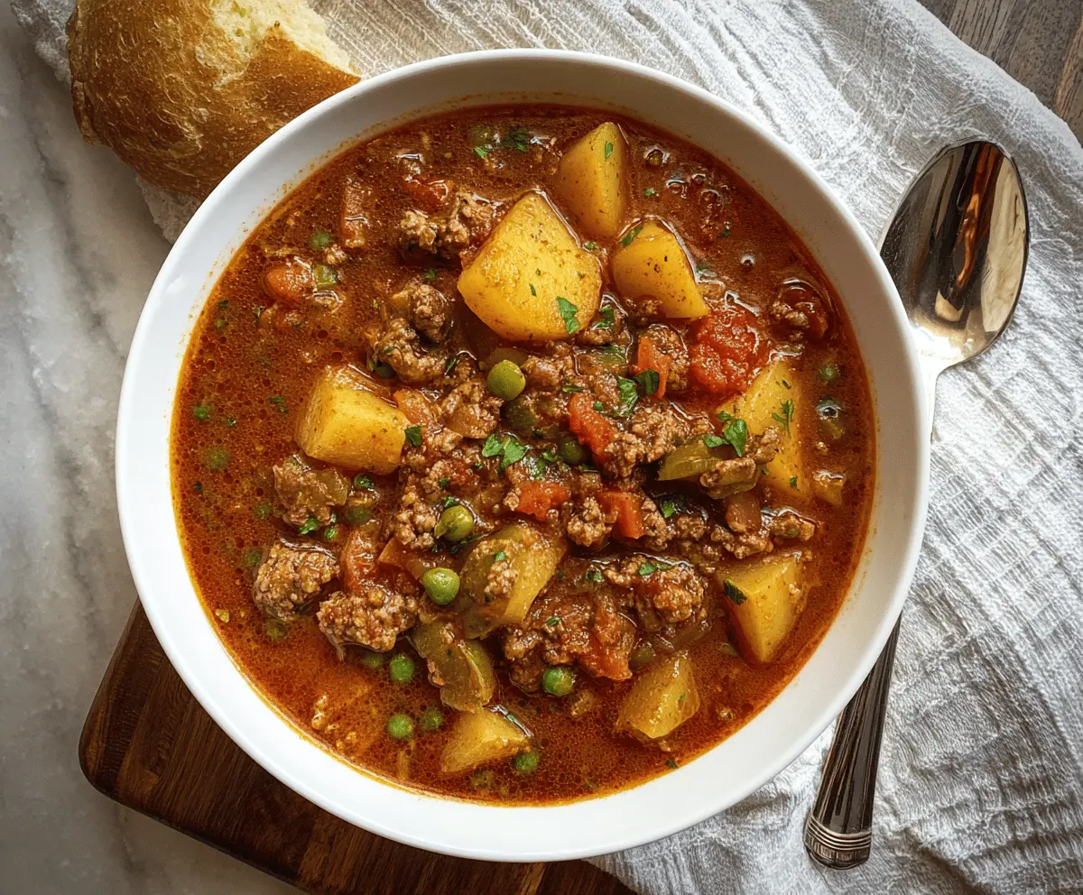 Hamburger Stew