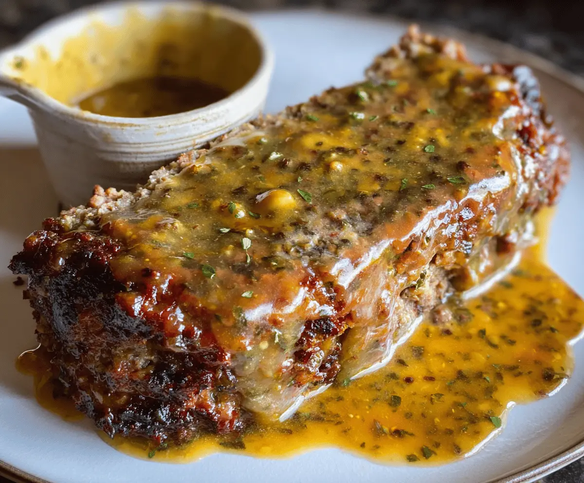 Honey Mustard Meatloaf