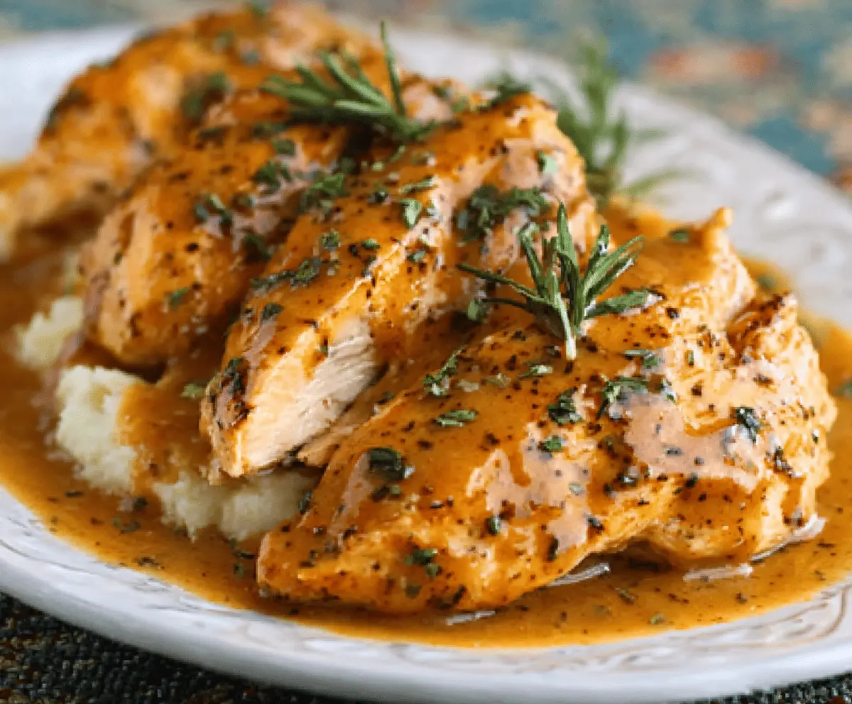 Slow Cooker Honey Mustard Chicken Recipe