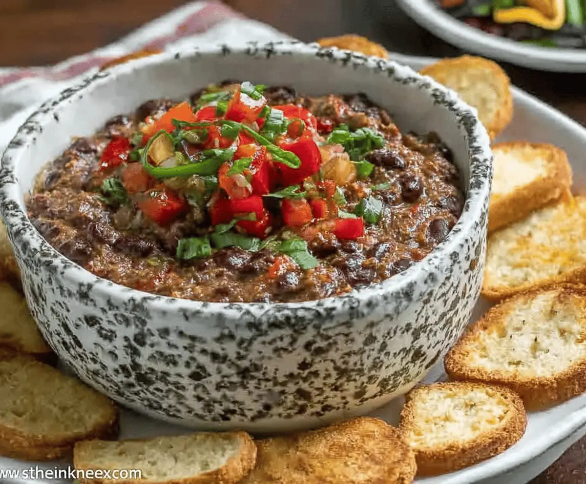 Smoky Black Bean Dip