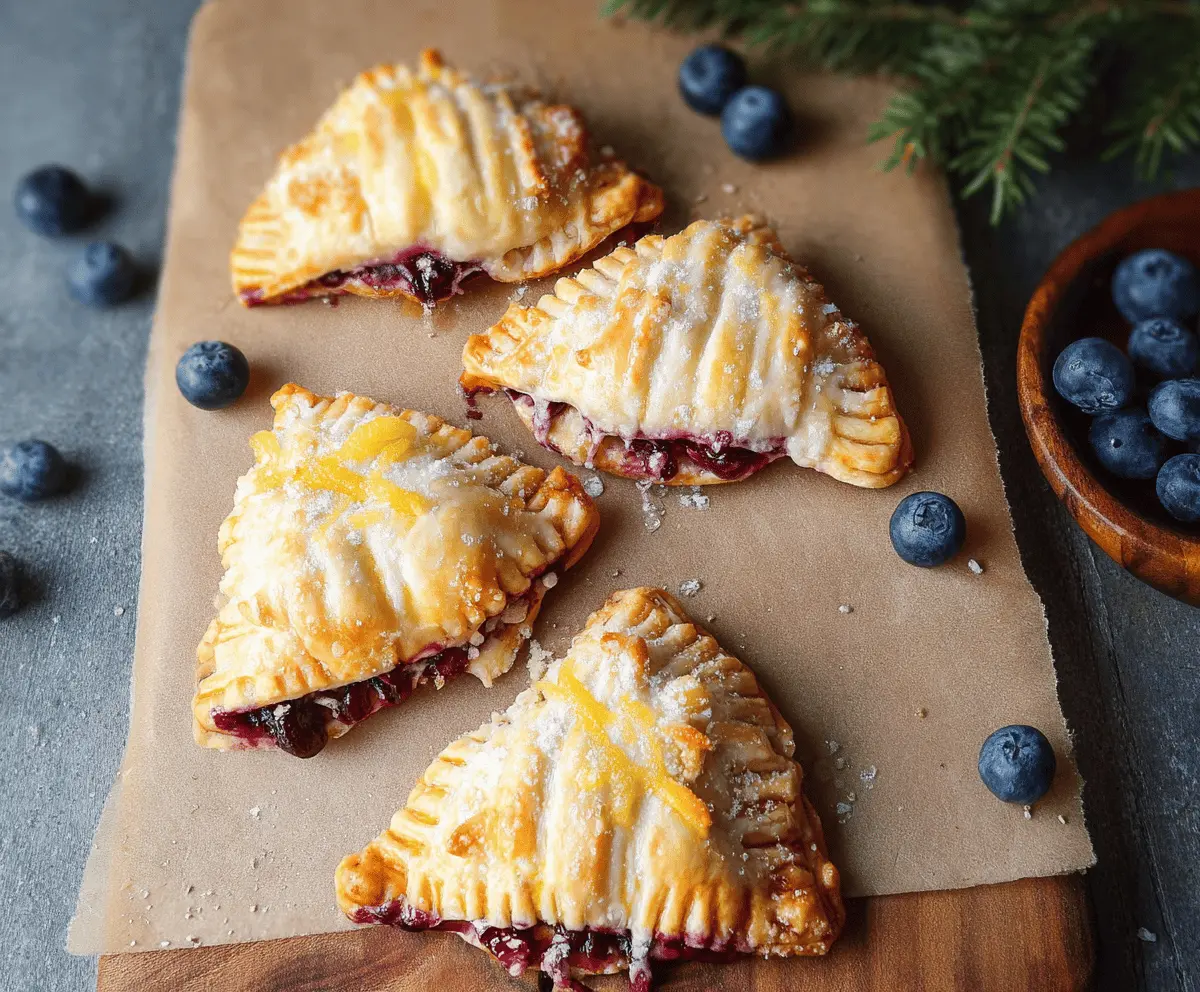Blueberry Hand Pies
