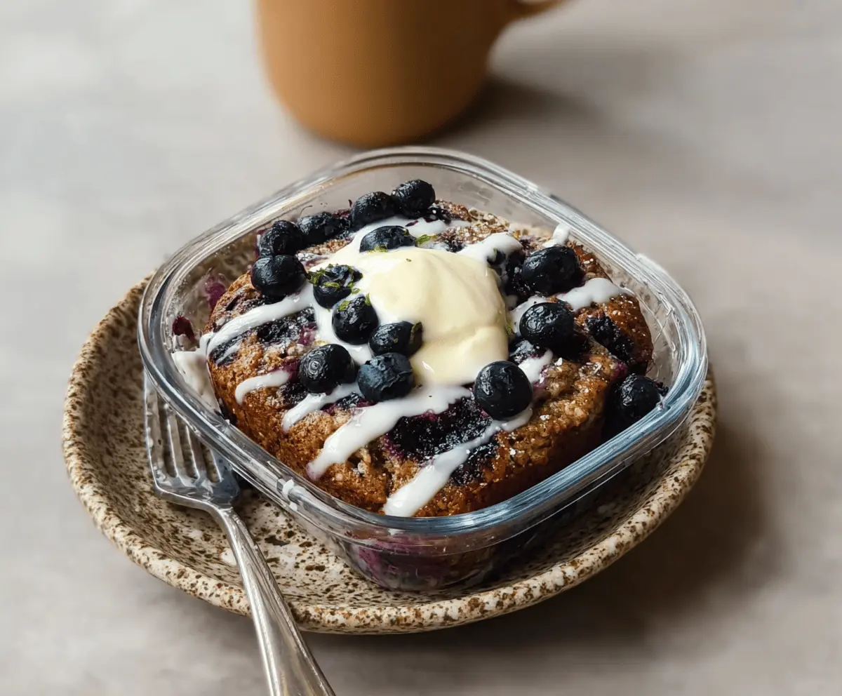 Blueberry Muffin Bowl