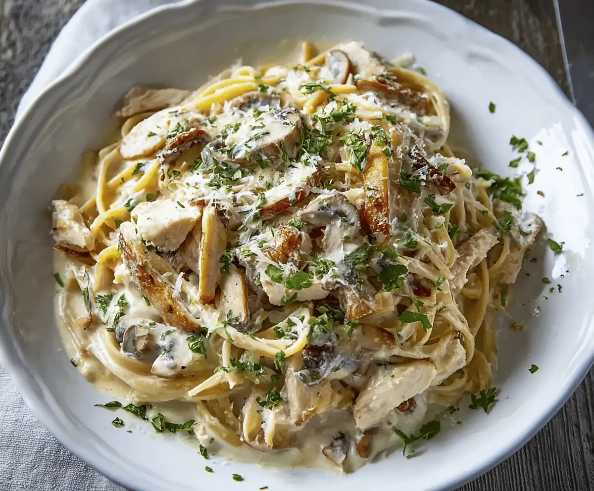 Easy Turkey Tetrazzini