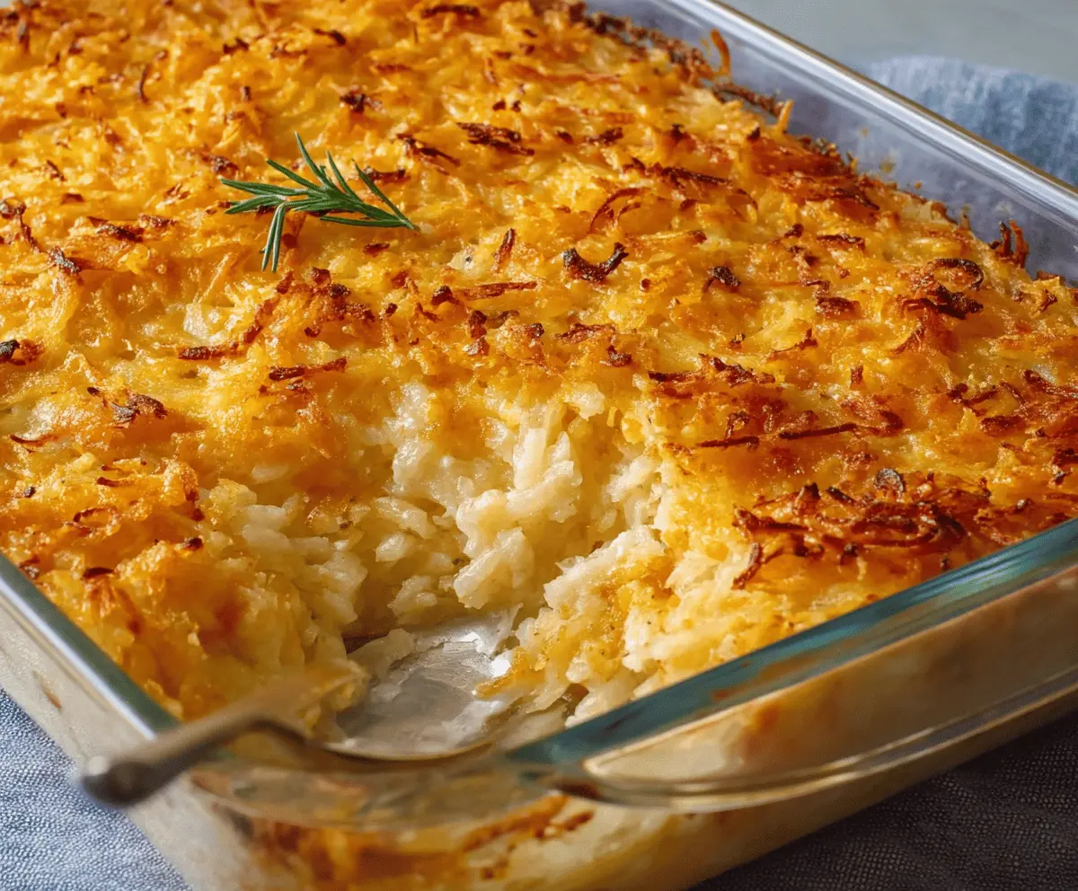 Grandma's Hash Brown Casserole