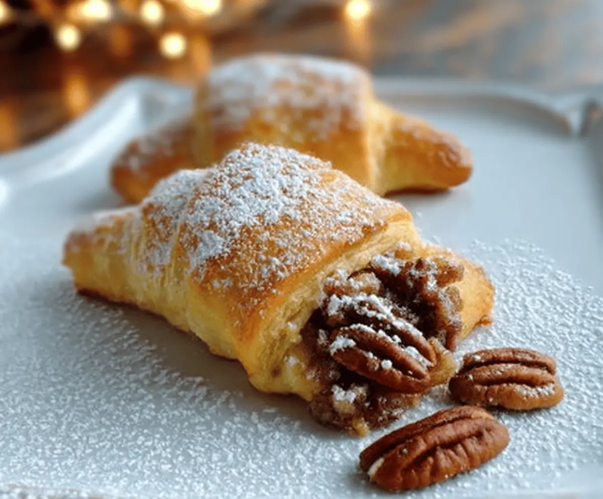 Pecan Pie Crescent Rolls 