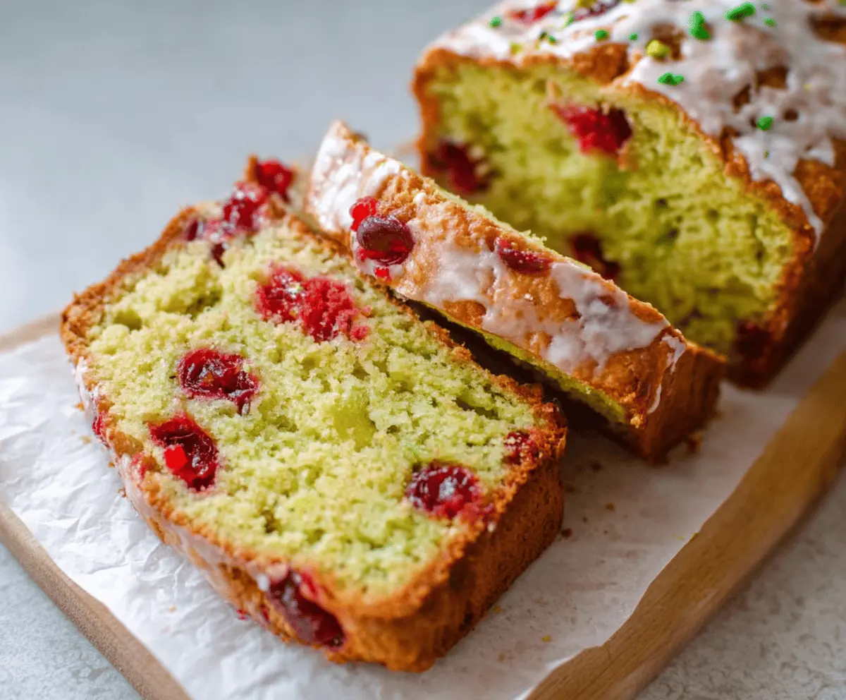 Pistachio Cherry Bread