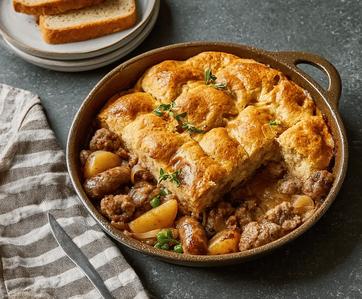 Simple Sausage Casserole
