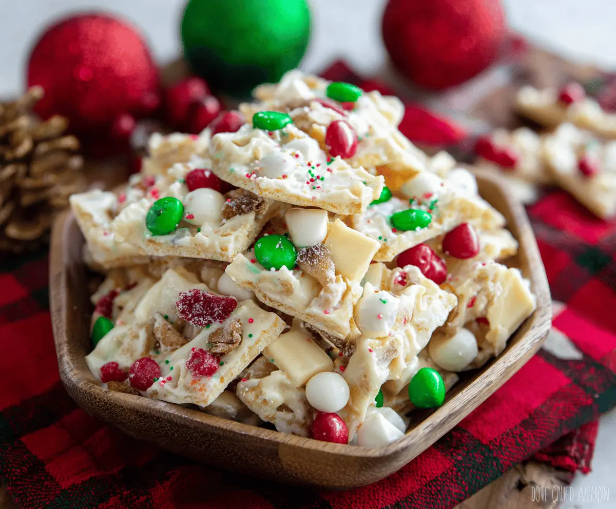 White Chocolate Christmas Crack