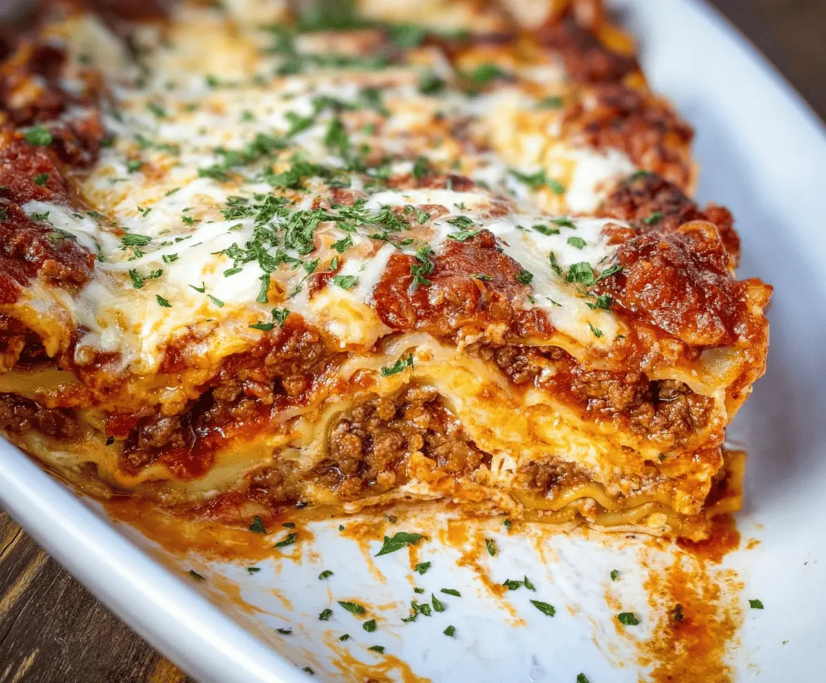 WORLD’S BEST LASAGNA