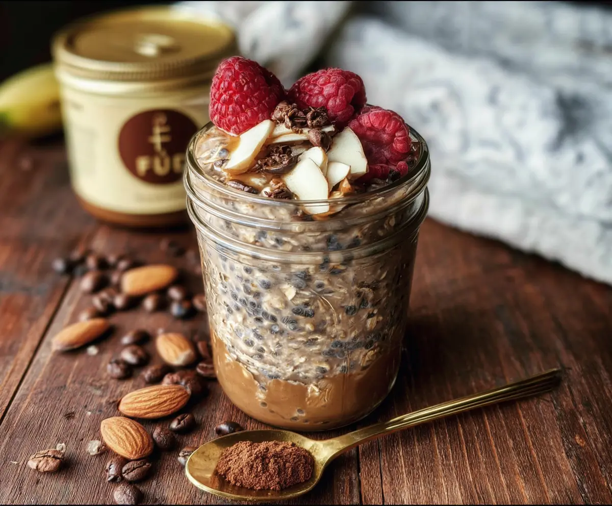 “Faux Joe” Coffee Overnight Oats