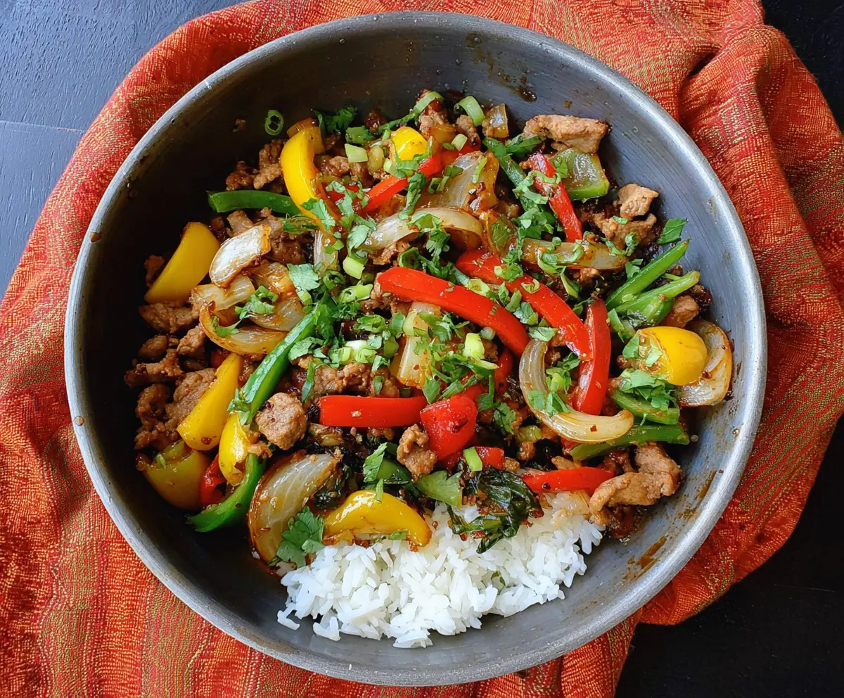 Garlic Pork Stir Fry