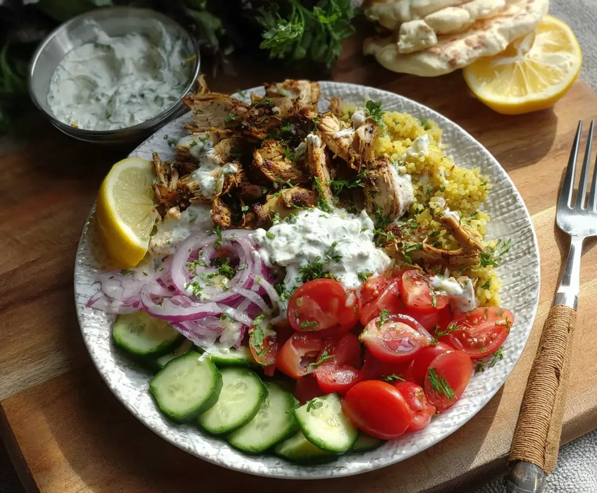 Healthy Chicken Shawarma Bowls