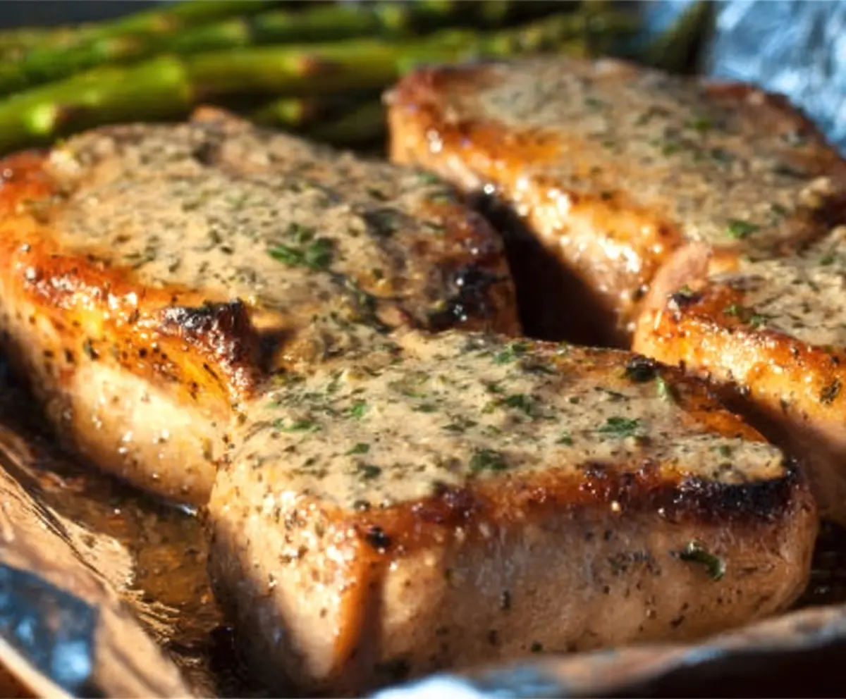 Oven Baked Ranch Pork Chops