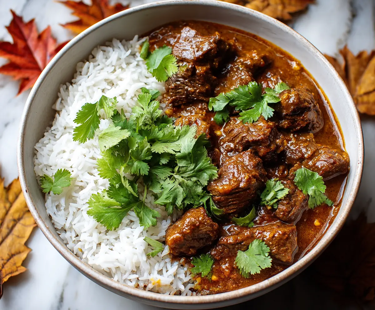 Slow Cooker Beef Coconut Curry