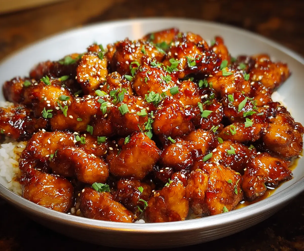 Chinese Honey Garlic Chicken