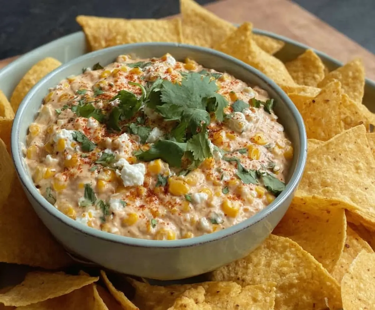 Creamy Chipotle Corn Dip