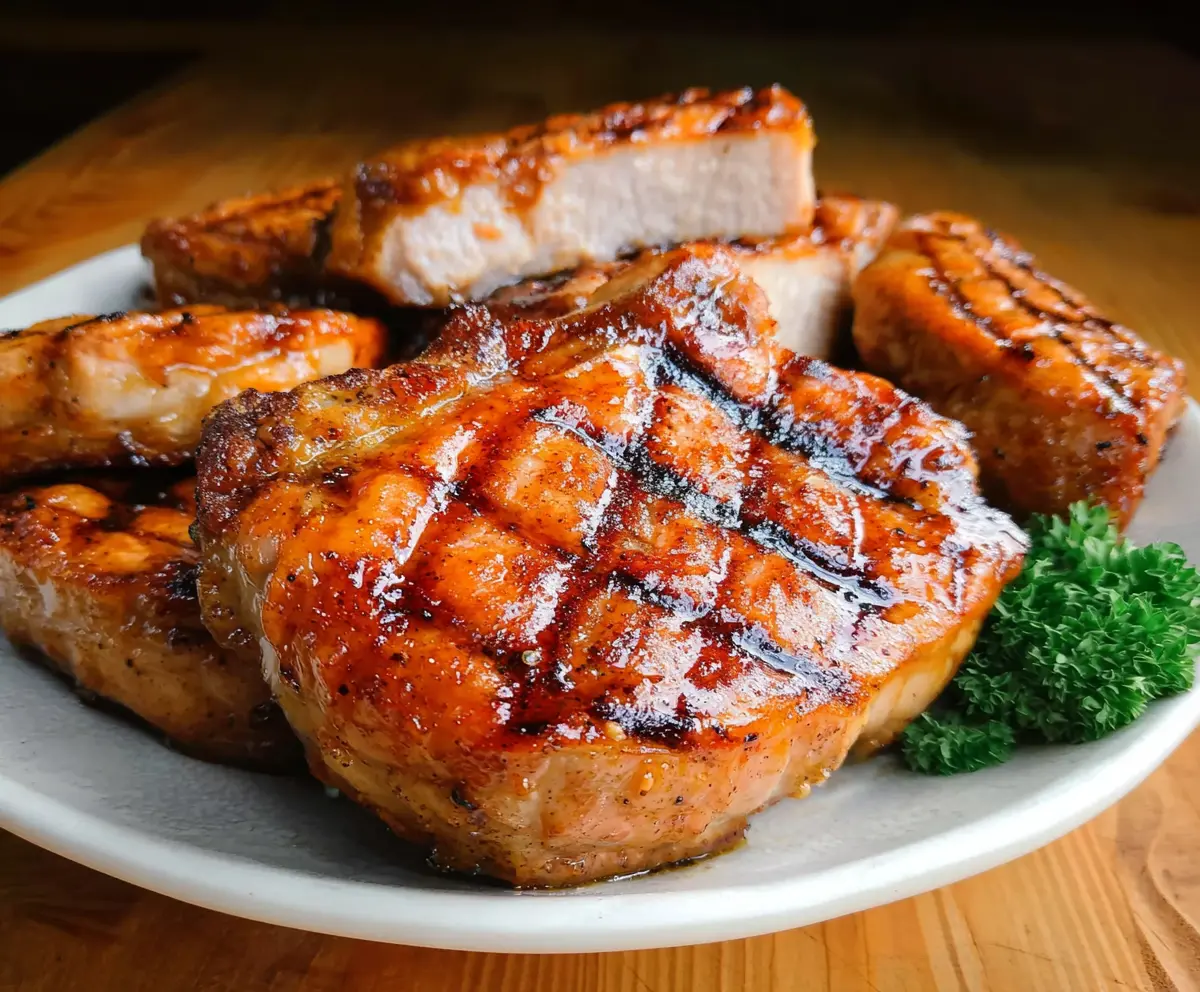 Juicy Grilled Pork Chops