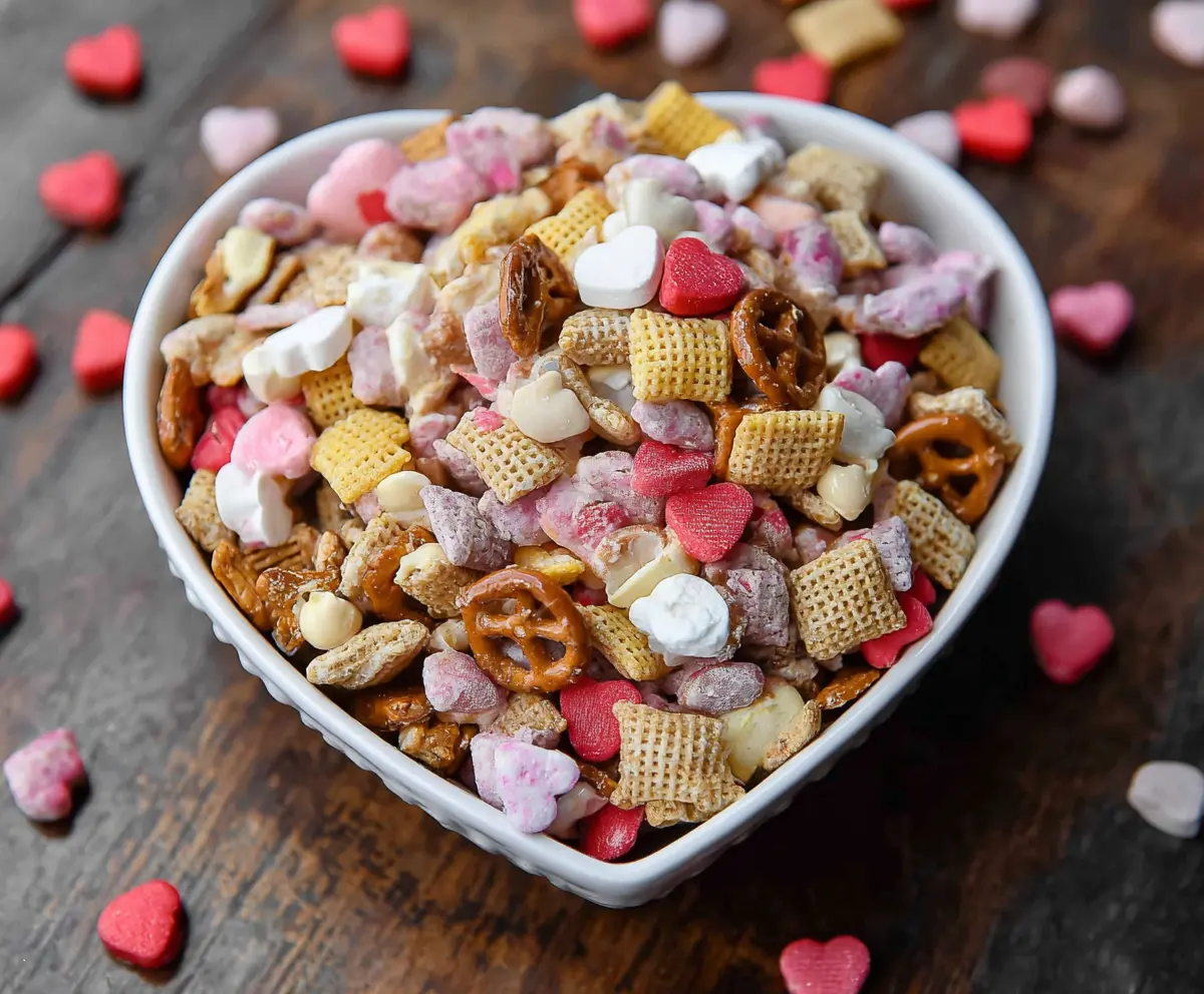 Valentine Chex Mix