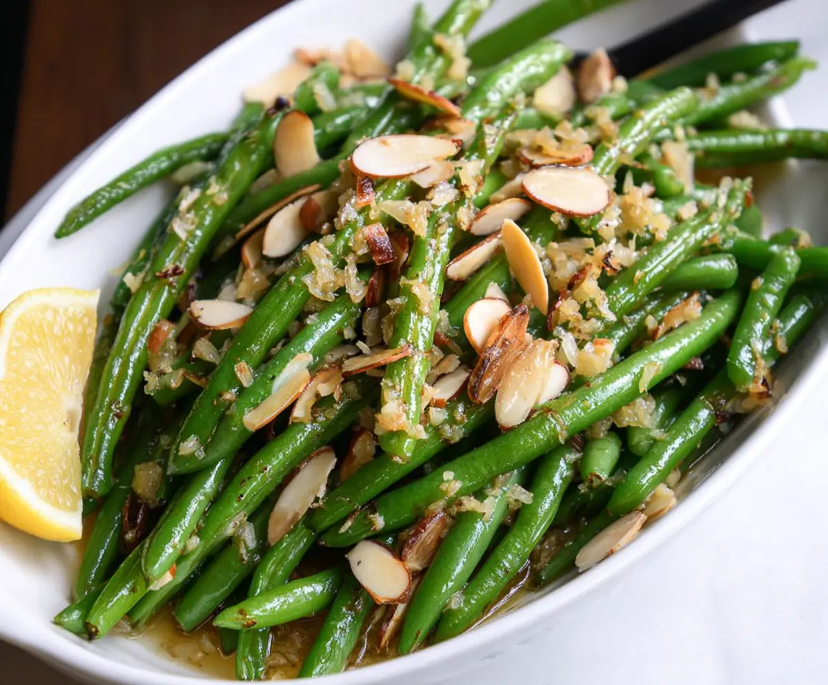 Green Bean Almondine