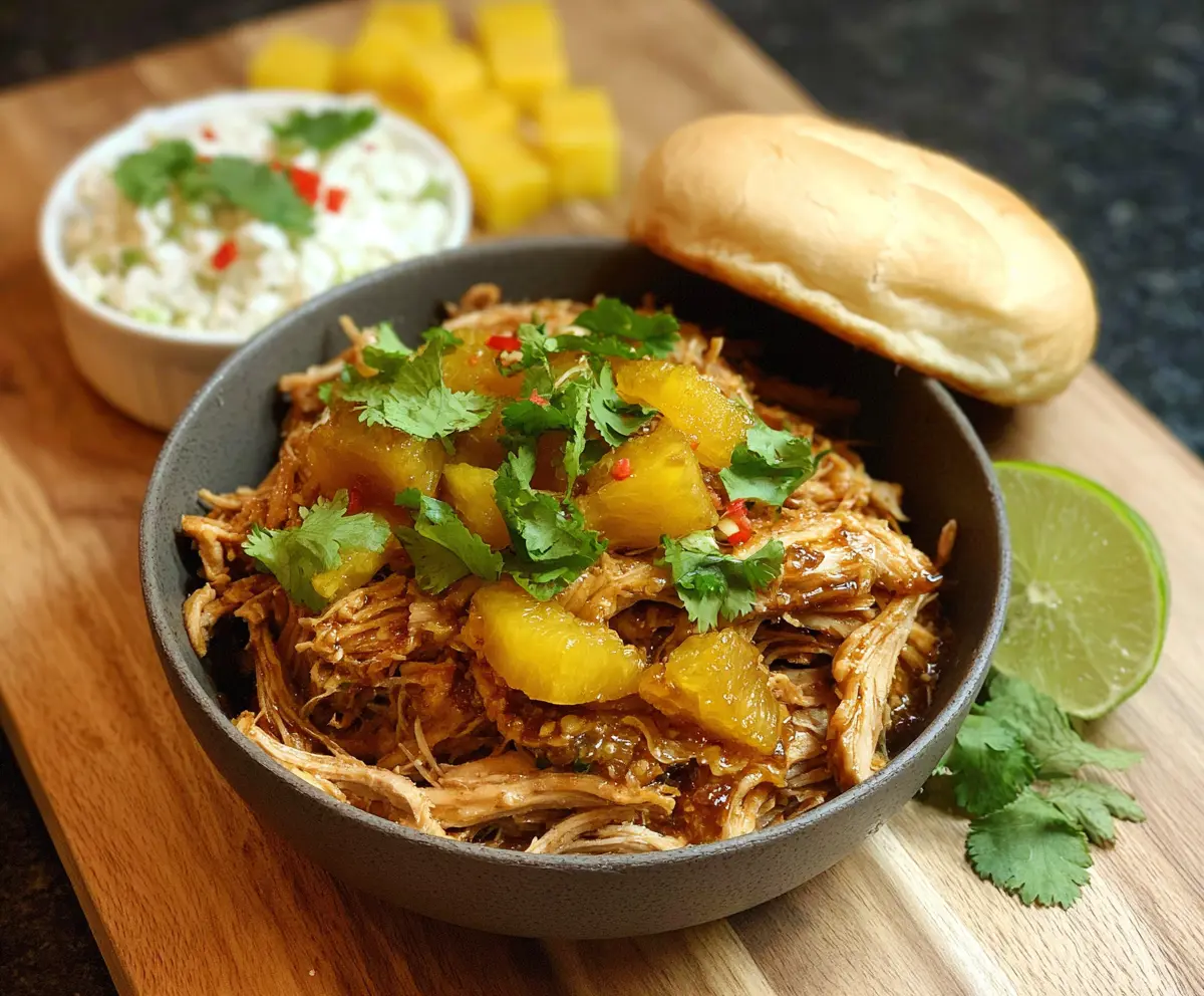 Pineapple Thai Pulled Pork