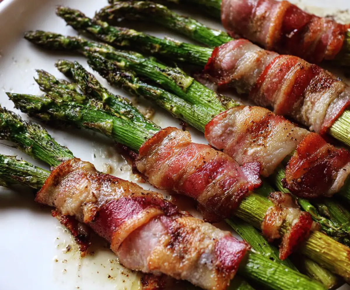 Whole30 Bacon Wrapped Asparagus