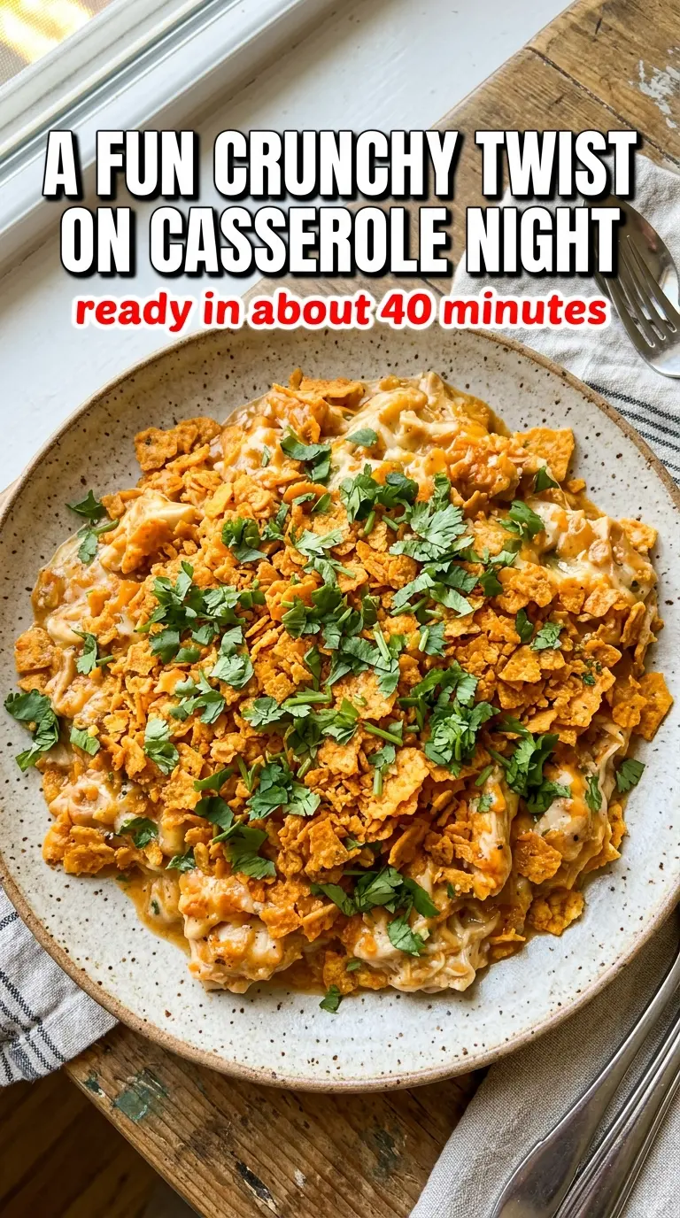 Cheesy Doritos Chicken Casserole
