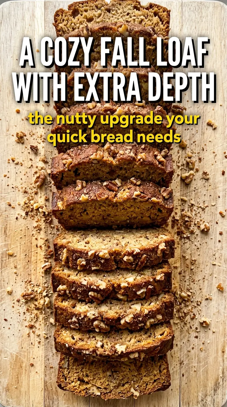 Brown Butter Apple Cider Quick Bread moist spiced loaf