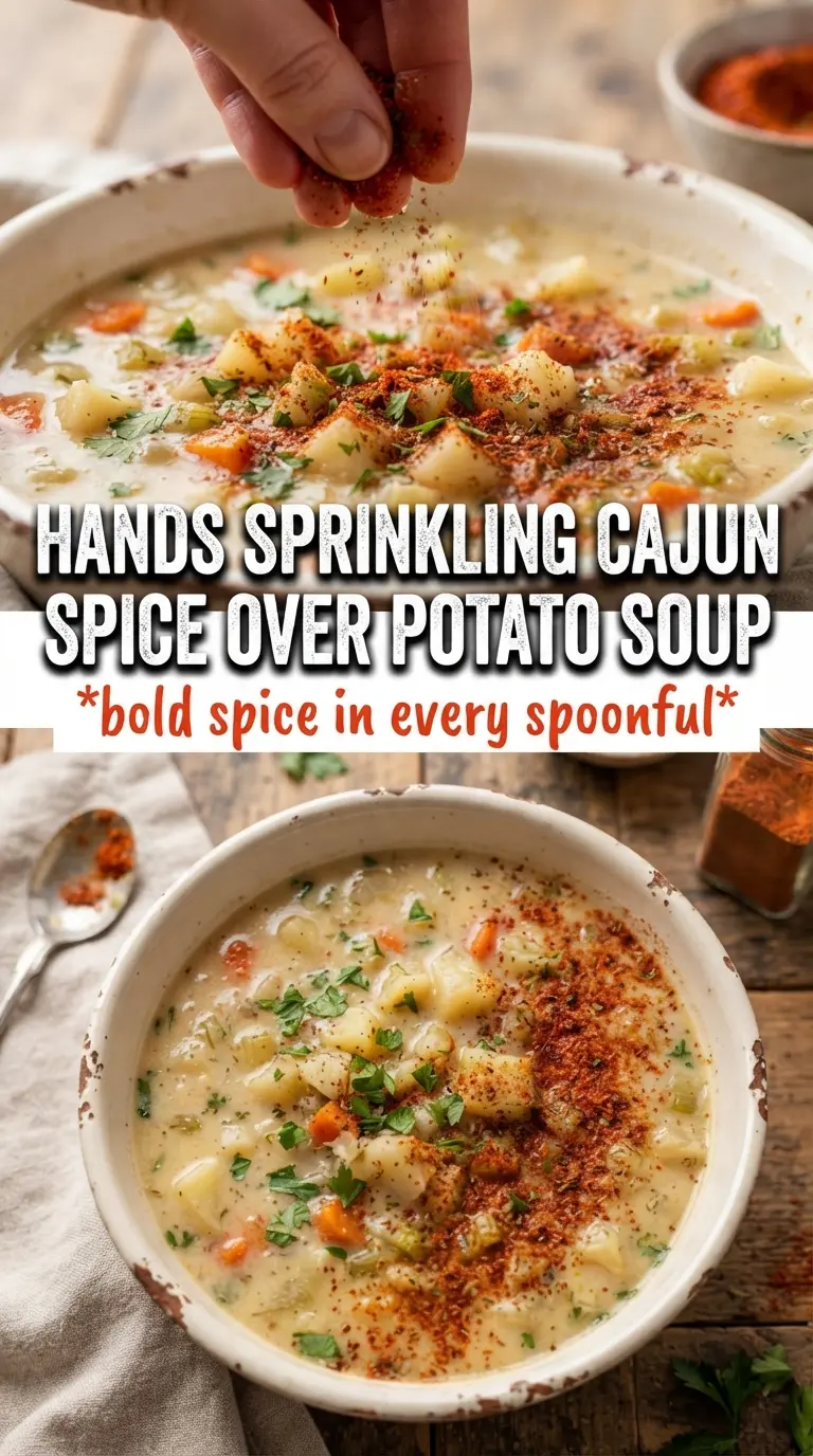 Cajun Potato Soup bold creamy smoky