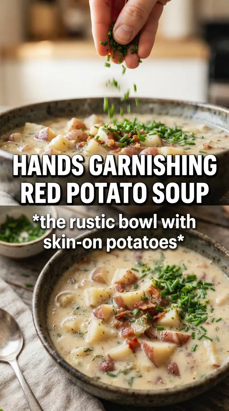 Red Potato Soup creamy rustic dill