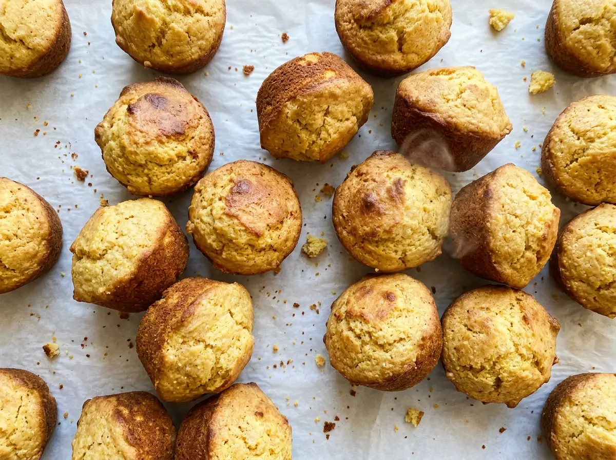 Amish Cornbread Muffins golden tender crumb