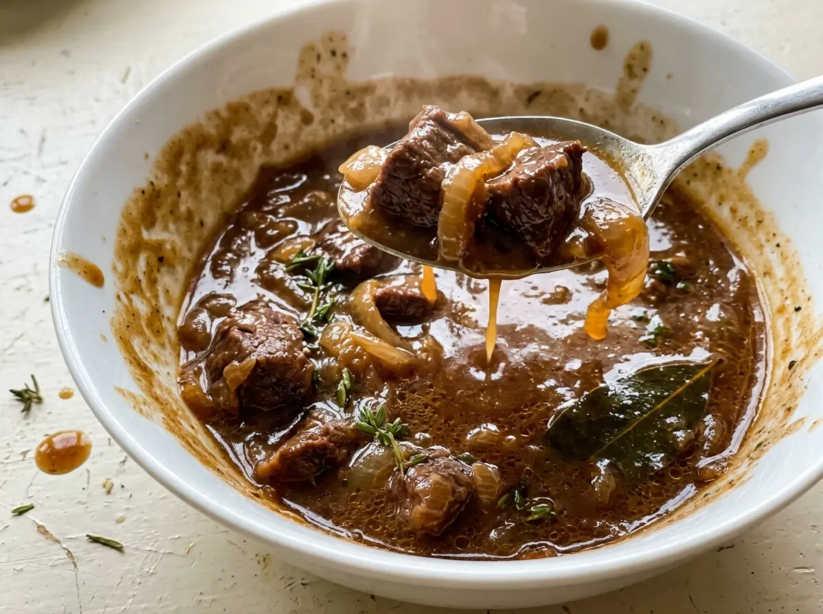 Beef Carbonnade Stew tender beer-braised beef