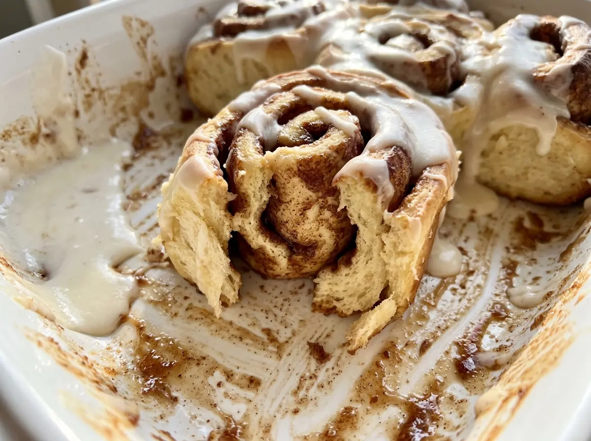 Best Homemade Cinnamon Rolls golden swirls