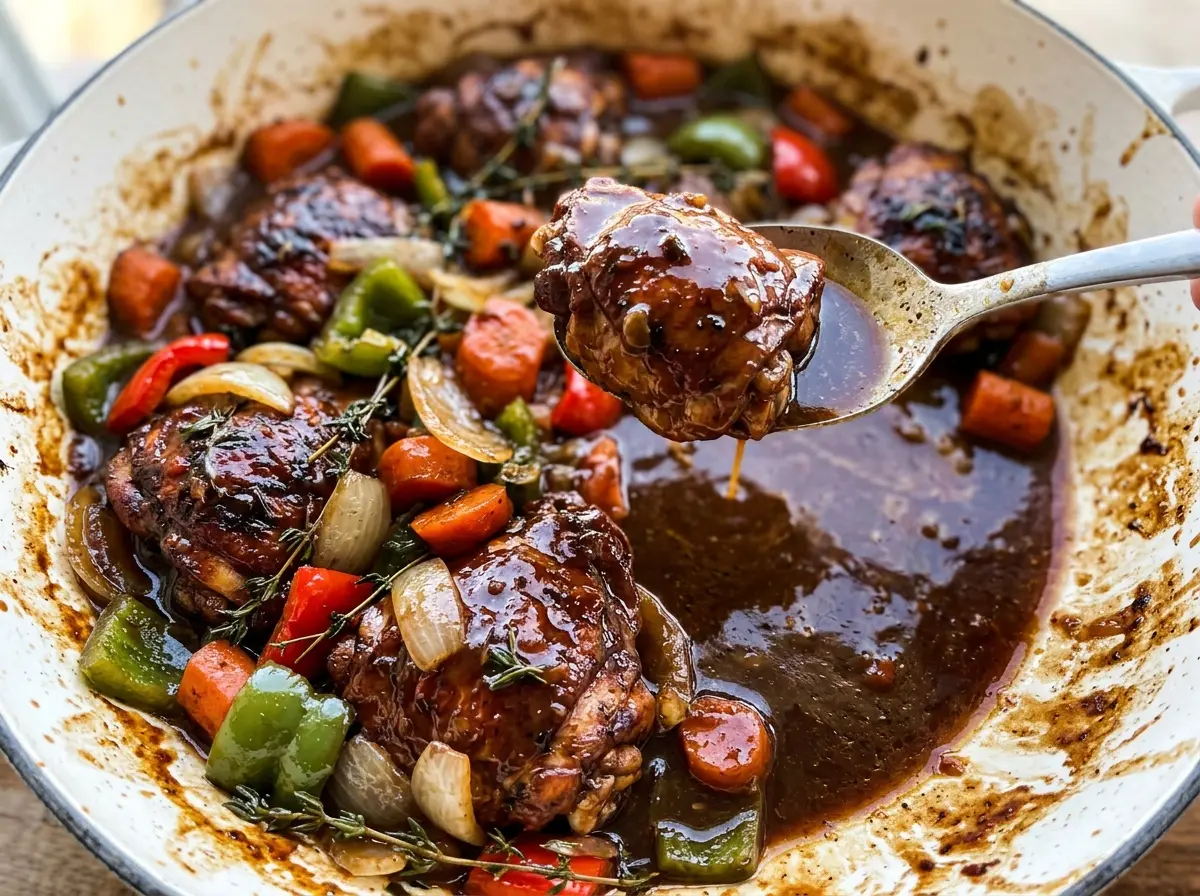Brown Stew Chicken tender browned chicken