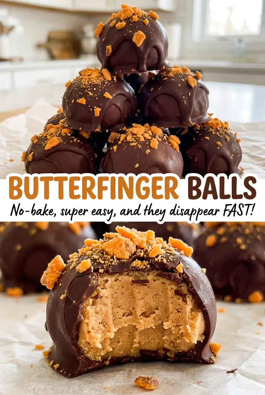 Butterfinger Balls crunchy peanut butter candy