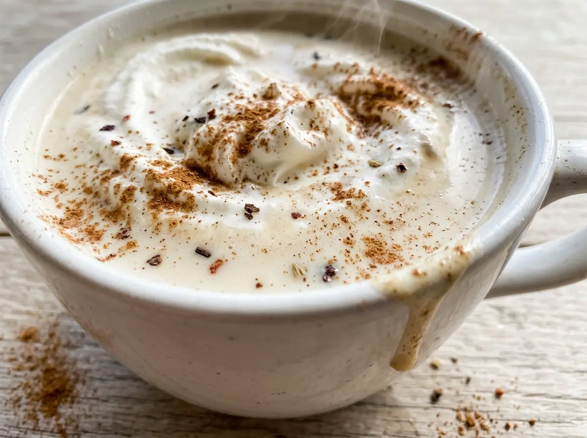 Chai White Hot Chocolate creamy spiced drink