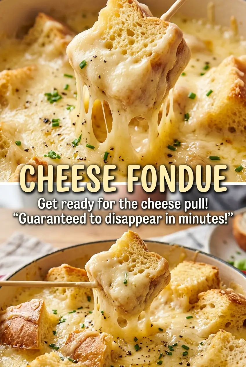 Cheese Fondue creamy silky texture