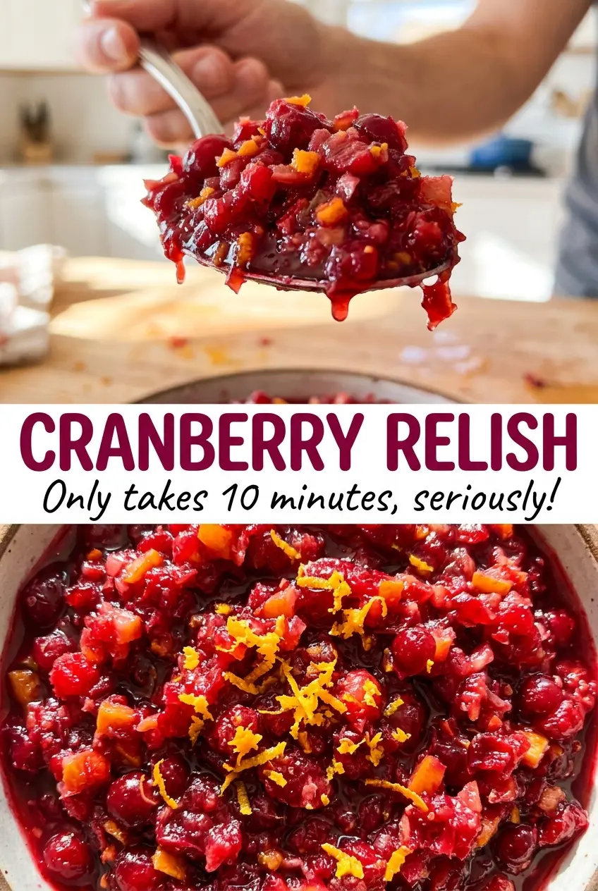 Cranberry Relish fresh chopped orange