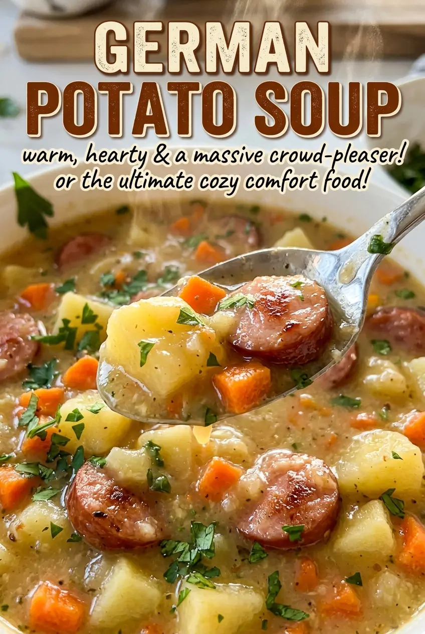 German potato soup hearty savory