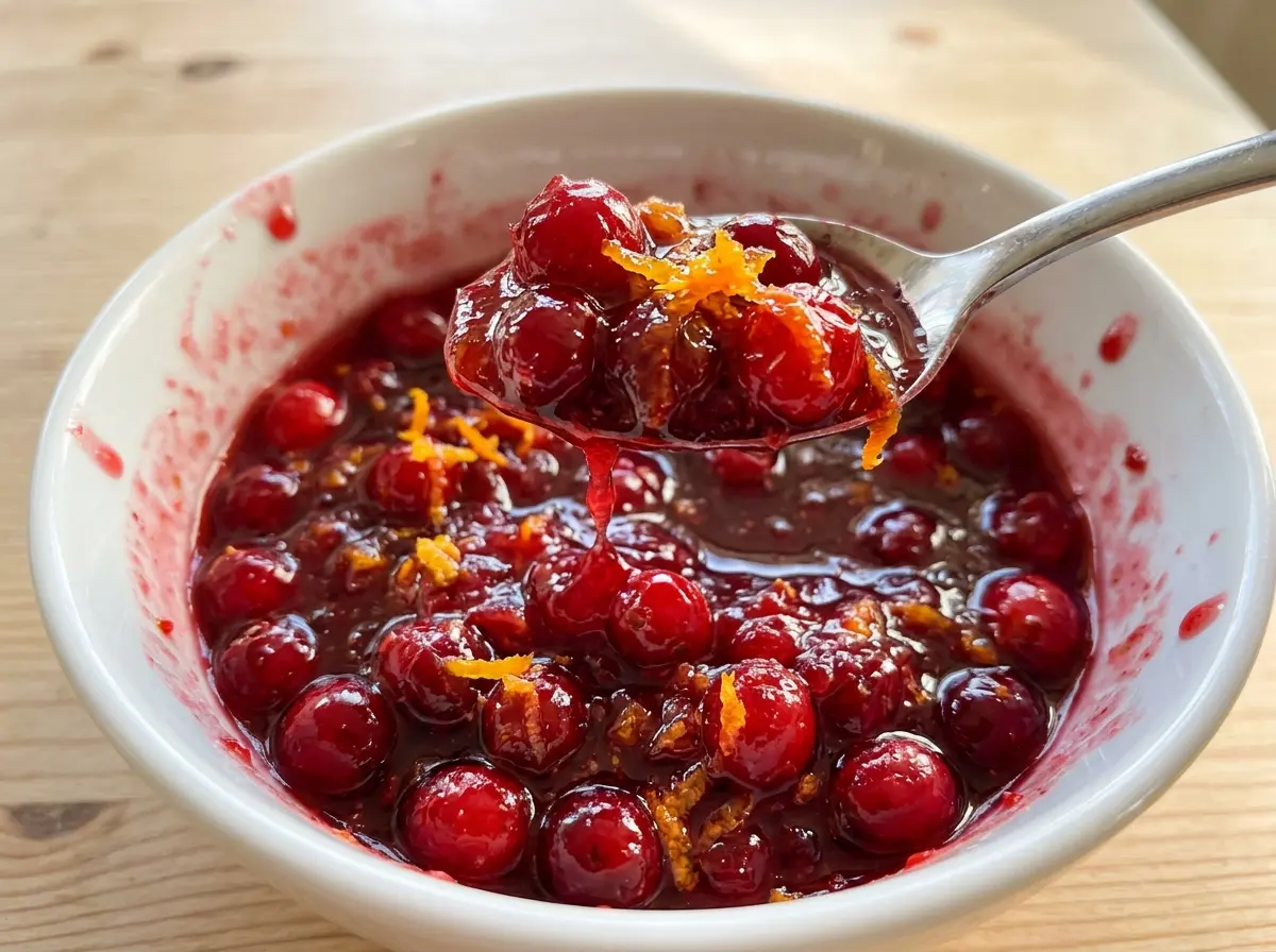 Joanna Gaines Holiday Cranberry Sauce ruby citrus cranberry