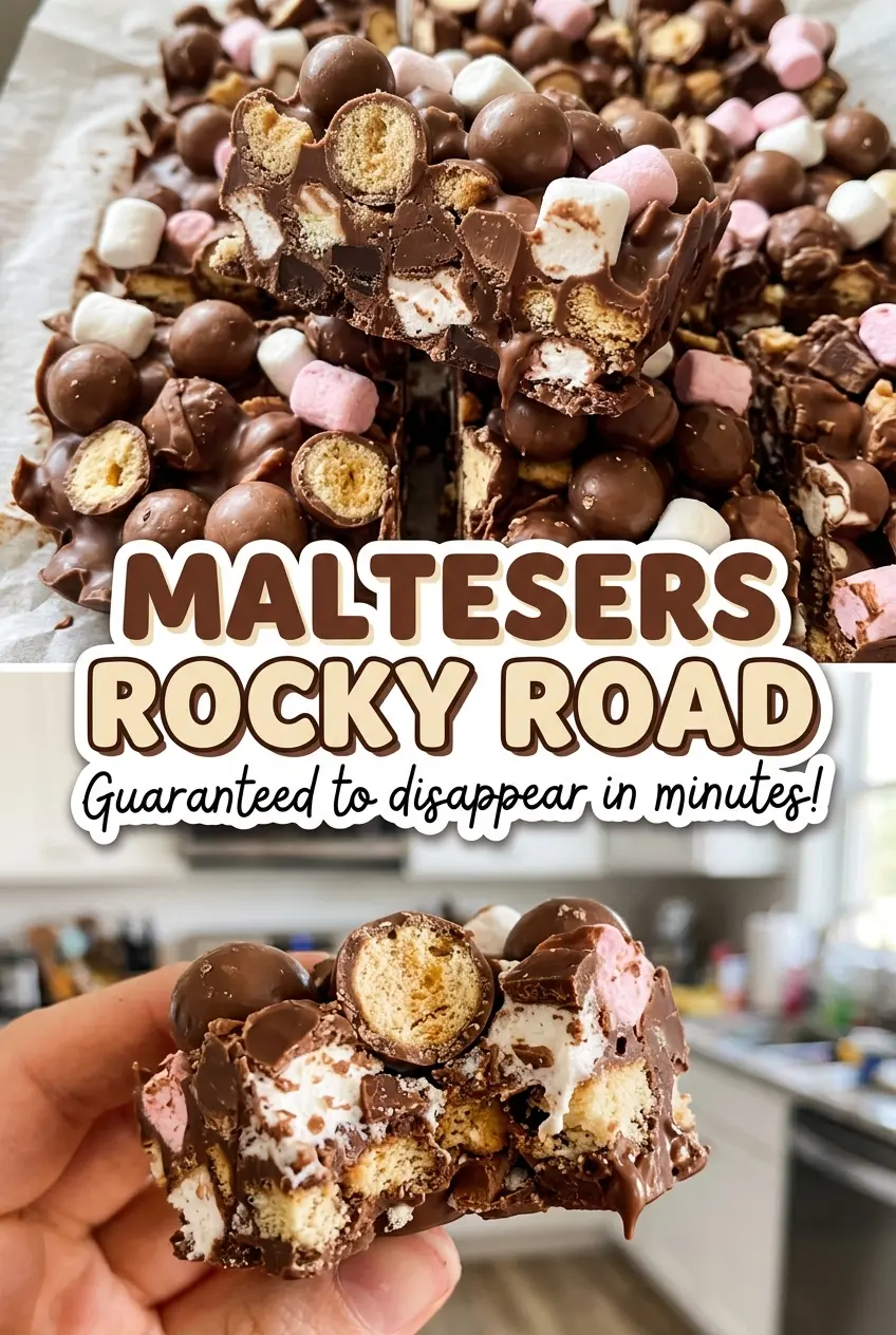 Maltesers Rocky Road rich chocolate crunchy bites