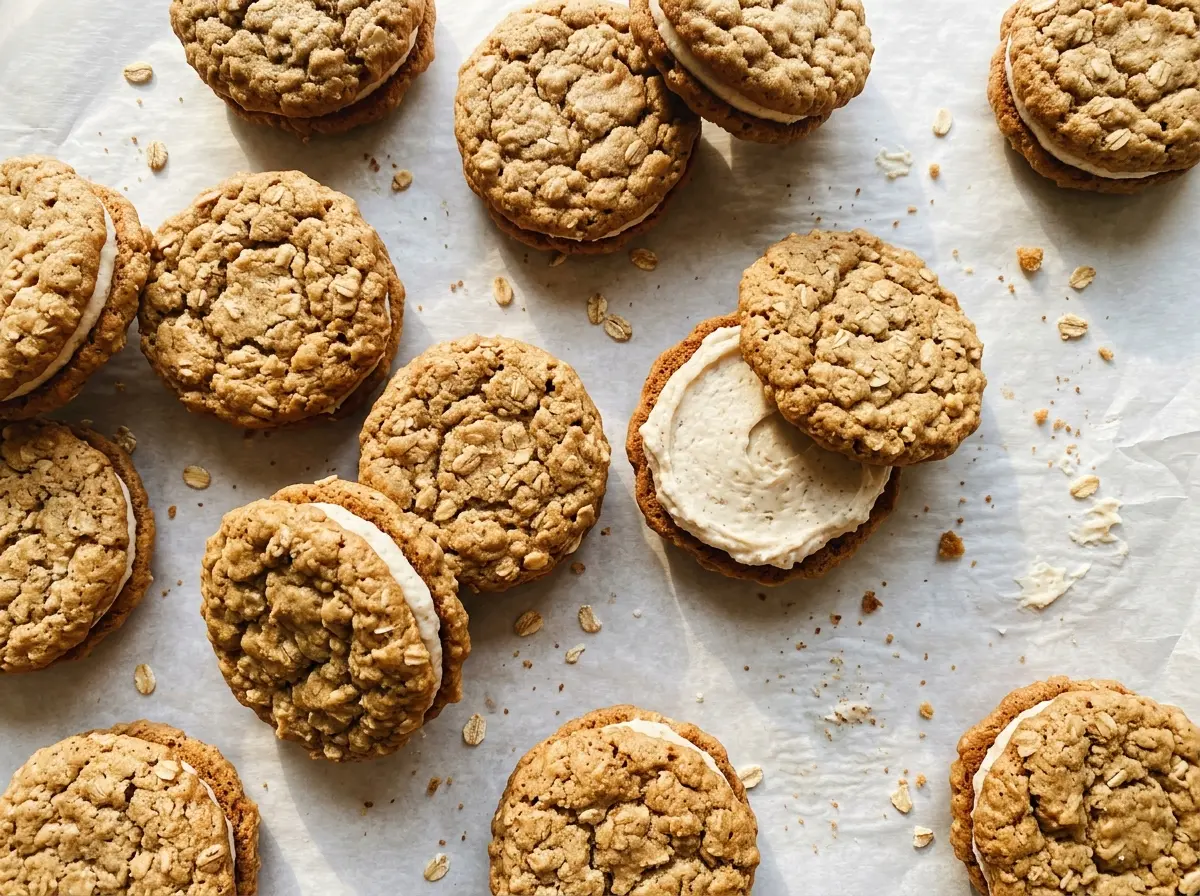 Oatmeal Cream Pies soft chewy sandwich cookies