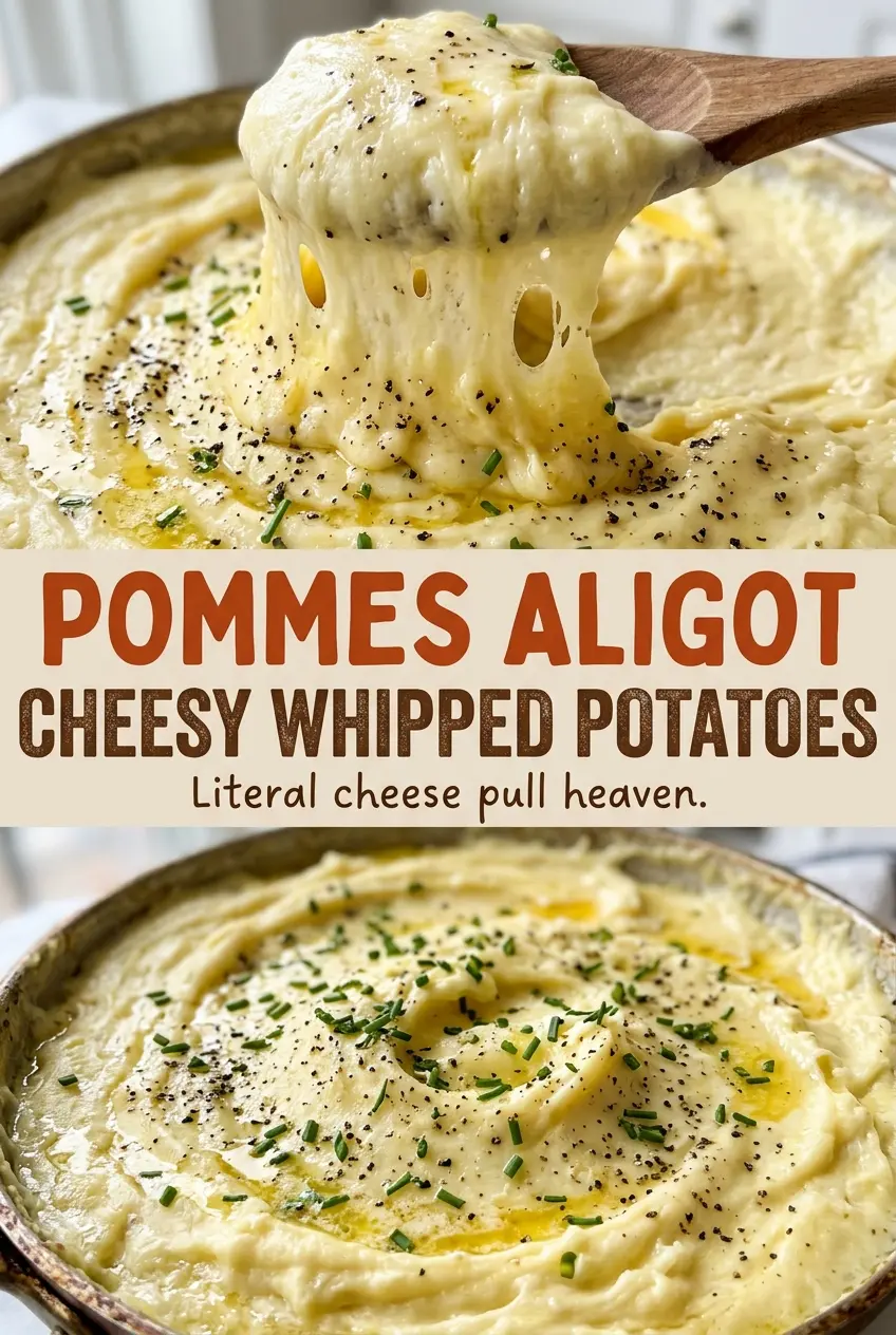 Pommes Aligot Cheesy Whipped Potatoes creamy and elastic