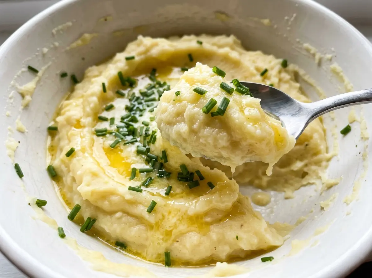 Sour Cream Mashed Potatoes creamy buttery mash