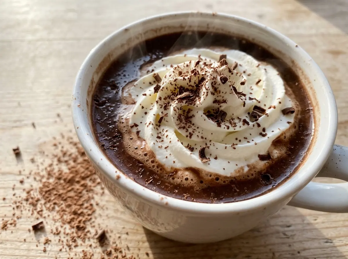 Starbucks Copycat Hot Chocolate creamy cocoa