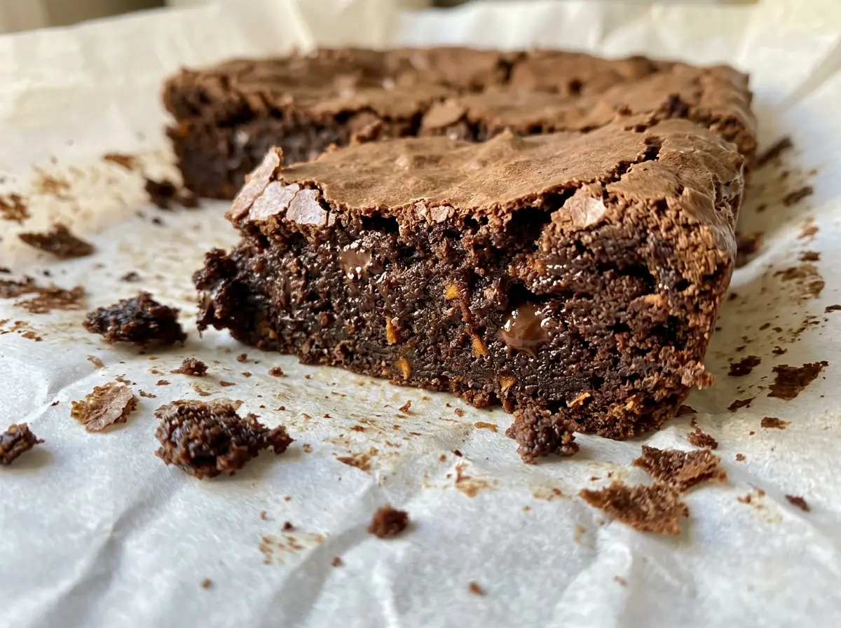 Sweet Potato Brownies moist chocolate squares